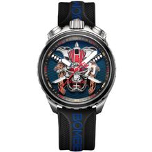 Bomberg Bolt-68 BS45CHSS.071-2.12 Heritage Blue Samurai Herrenuhr