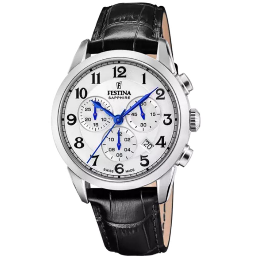 Festina F20041/1 Chrono Swiss Made Herrenuhr