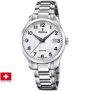 Festina F20026/1 Swiss Made Acero Classic Mens Watch