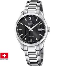Festina F20026/4 Swiss Made Acero Klassik Herrenuhr