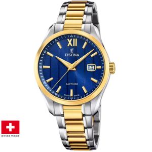 Festina F20027/2 Swiss Made Acero Klassik Herrenuhr