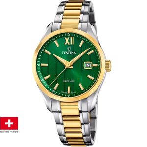Festina F20027/3 Swiss Made Acero Klassik Herrenuhr