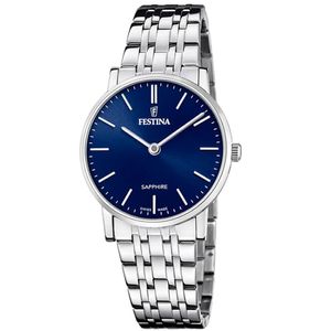Festina F20047/3 Swiss Made Acero Klassik Damenuhr