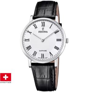 Festina F20012/2 Swiss Made Correa Klassik Herrenuhr