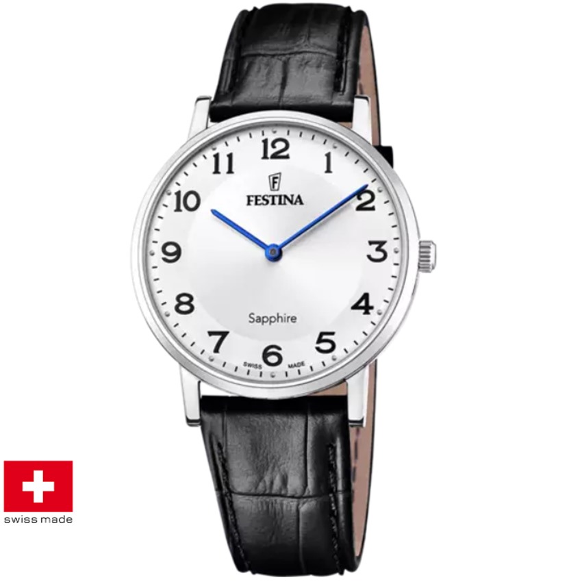 Festina F20012/5 Swiss Made Correa Klassik Herrenuhr