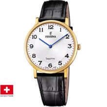 Festina F20016/5 Swiss Made Correa Klassik Herrenuhr