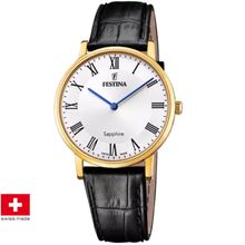 Festina F20016/4 Swiss Made Correa Klassik Herrenuhr