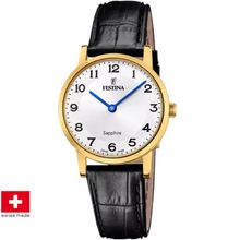 Festina F20017/5 Swiss Made Correa Klassik Damenuhr