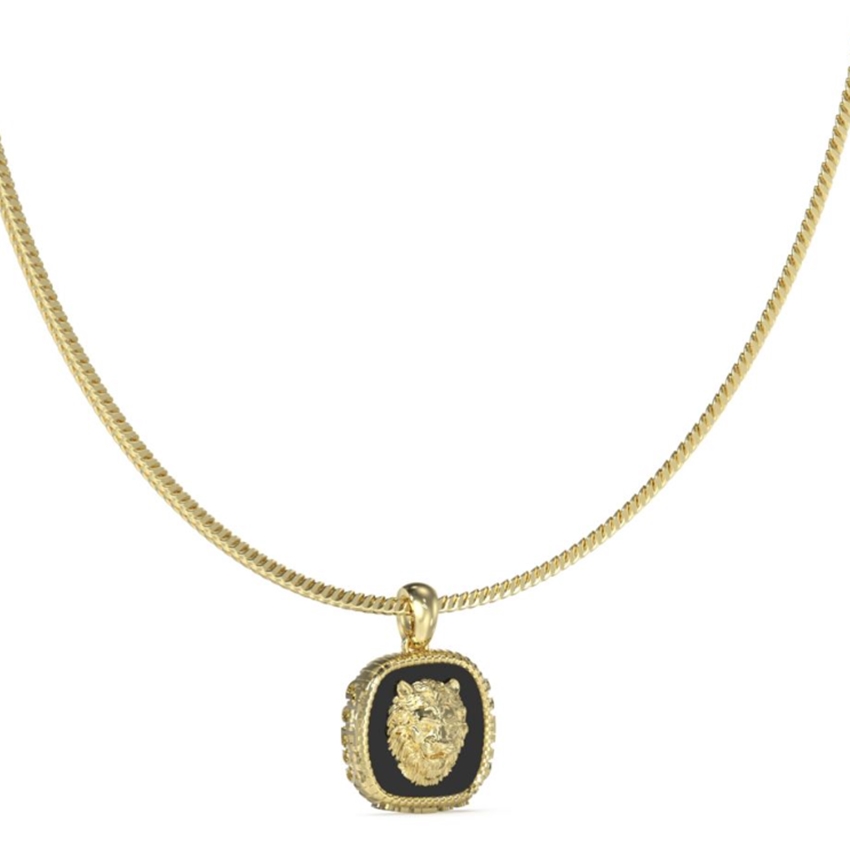 Guess JUMN04002JWYGBKT-U Lion King Herren Halskette