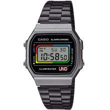 Casio Vintage Iconic A168WEUC-1AER UNO Collab Herrenuhr
