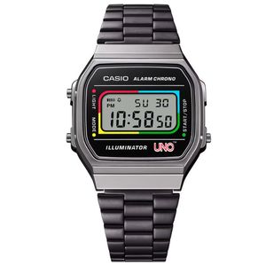 Casio Vintage Iconic A168WEUC-1AER UNO Collab Mens Watch