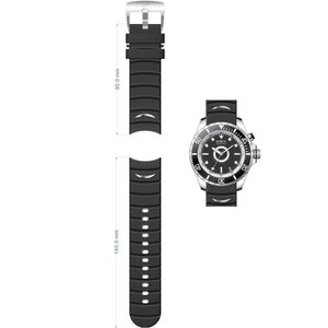Kyboe GS.55.S.BL.BL Giant 55 Amsterdam Herrenuhr
