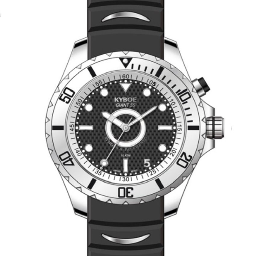 Kyboe GS.55.S.BL.S.BL Giant 55 Los Angeles Herrenuhr