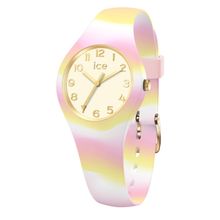 ICE-WATCH Tie And Dye Sunrise - Orologio Rosa Donna, Cinturino In Plastica, 34mm, 10 ATM