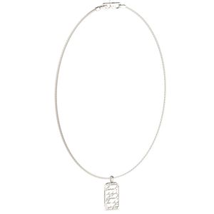 Guess JUMN04404JWSTT-U Inscription Halskette Damen