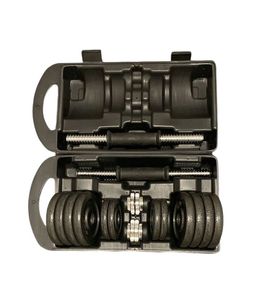 15kg Hantelset mit Koffer aus Chrome