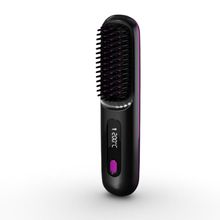 Kabellose elektrische Haarglättbürste