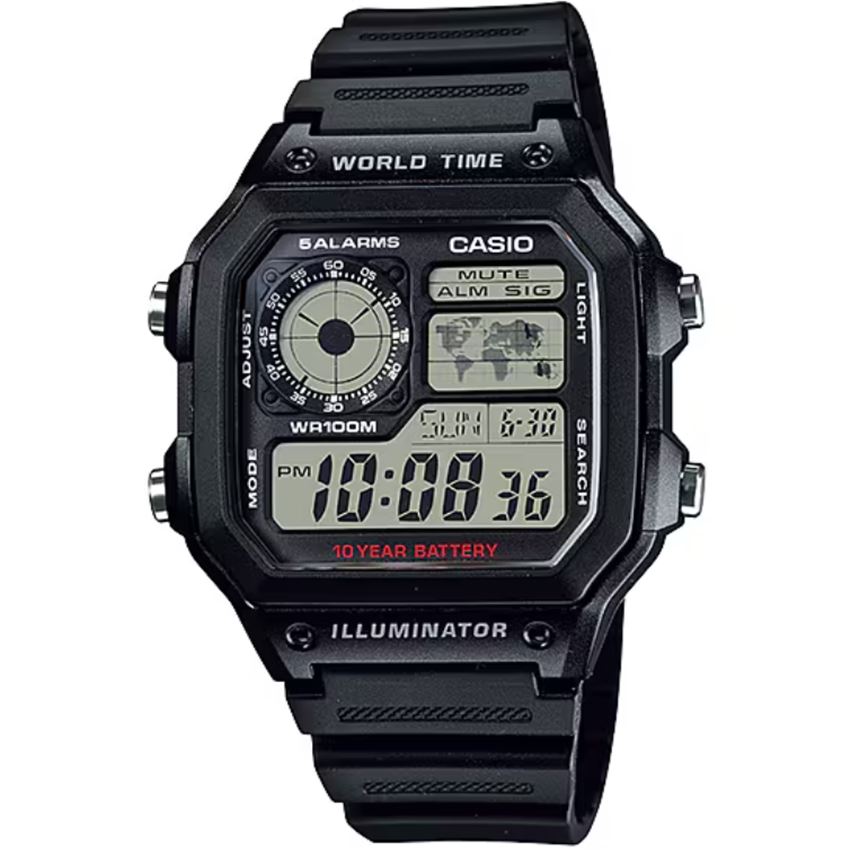 Casio AE-1200WH-1AVEF Timeless Collection Herrenuhr