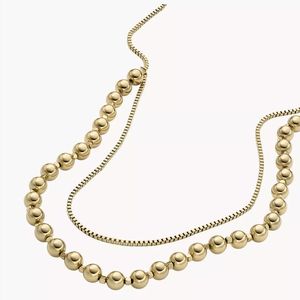Fossil JA7248710 All Stacked Up Ladies Necklace
