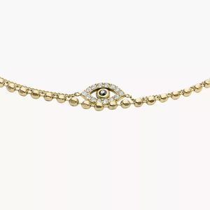 Fossil JF04794710 Evil Eye Damen Armband