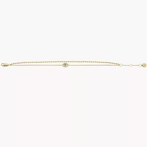 Fossil JF04794710 Evil Eye Damen Armband