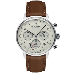 Iron Annie 50865_N Bauhaus Herrenuhr mit veganem Leder