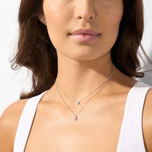 Michael Kors MKC1745CZ040 Brilliance Damen Halskette