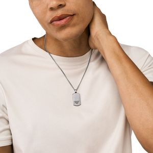 Emporio Armani EGS3125040 Eagle Logo Gents Necklace