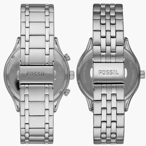 Fossil BQ2469SET Fenmore Damen und Herrenuhr