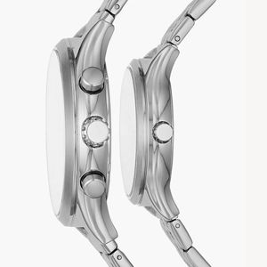 Fossil BQ2469SET Fenmore Damen und Herrenuhr