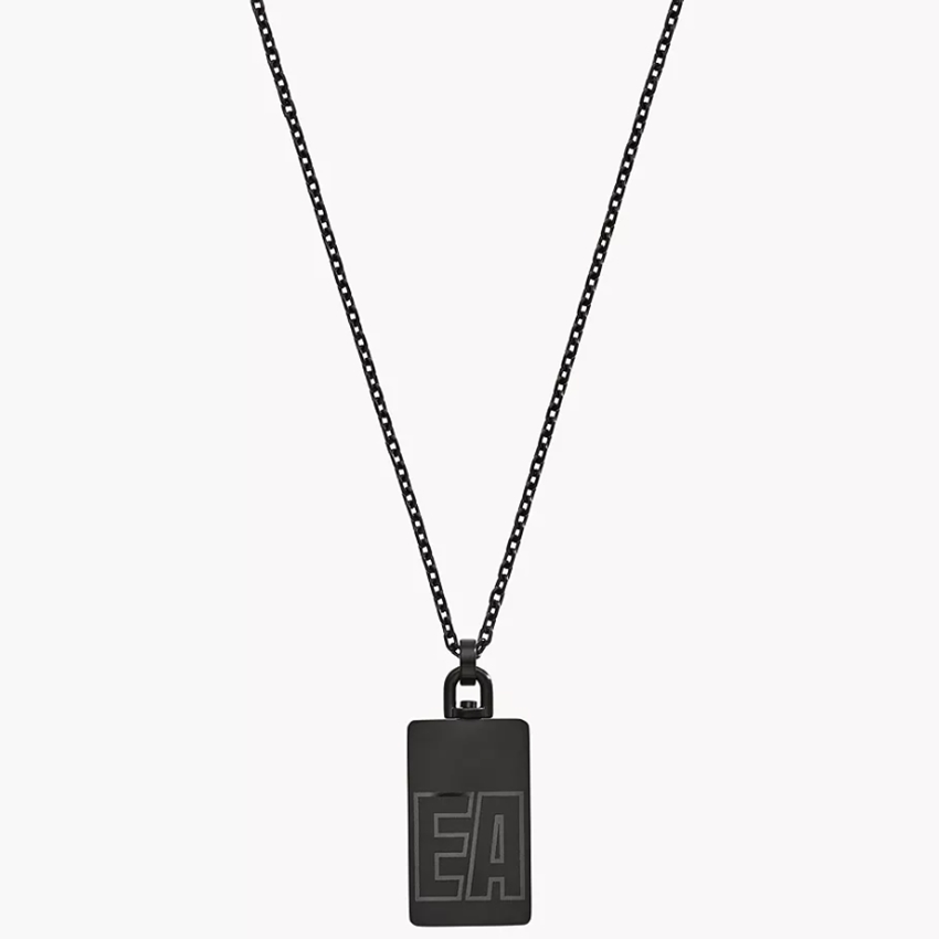 Armani EGS2677001 Dog Tag Herren Halskette