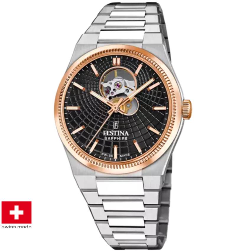Festina Swiss Made F20061/4 Automatik Herrenuhr