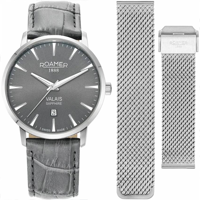 Roamer 988833 41 55 05 Valais Set Herrenuhr