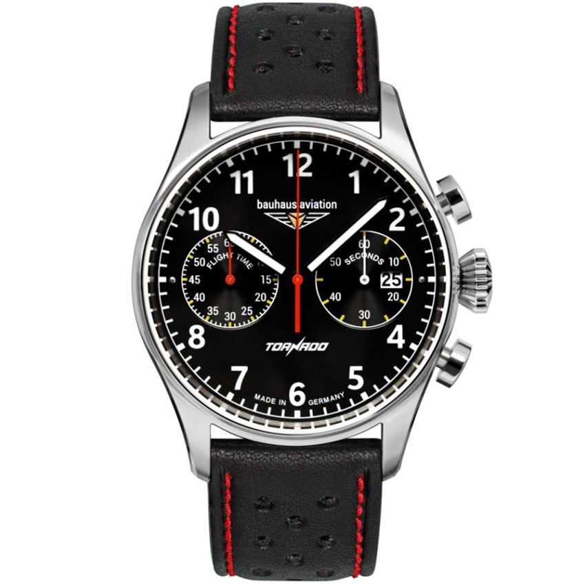 Bauhaus 27702 Bauhaus Aviation Tornado Chrono Herrenuhr
