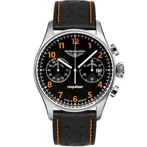 Bauhaus 27705 Bauhaus Aviation Tornado Chrono Herrenuhr