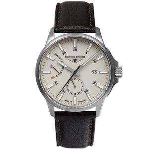Bauhaus 28605 Bauhaus Aviation Titanium Automatik Herrenuhr