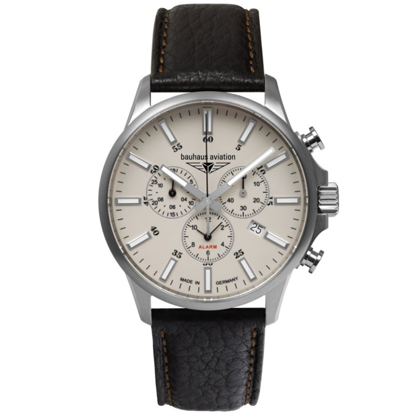 Bauhaus 28805 Bauhaus Aviation Titanium Chrono Herrenuhr