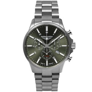 Bauhaus 2880M4 Bauhaus Aviation Titanium Chrono Herrenuhr