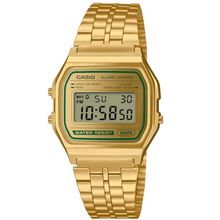 Casio Vintage Collection A158WEGV-9AEF Green Accent Unisex Watch