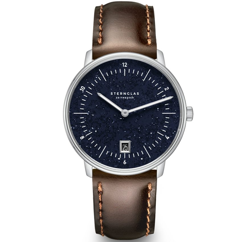 Sternglas S01-NAN40-BR03 Naos Aventurin Edition Unisexuhr