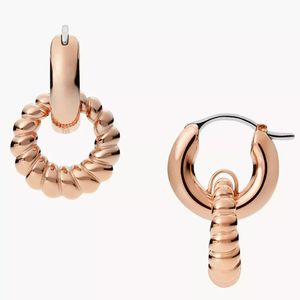 Fossil JF03957791 Georgia Rope Damen Ohrringe