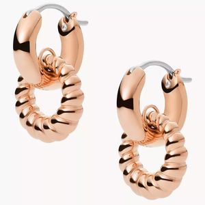 Fossil JF03957791 Georgia Rope Damen Ohrringe