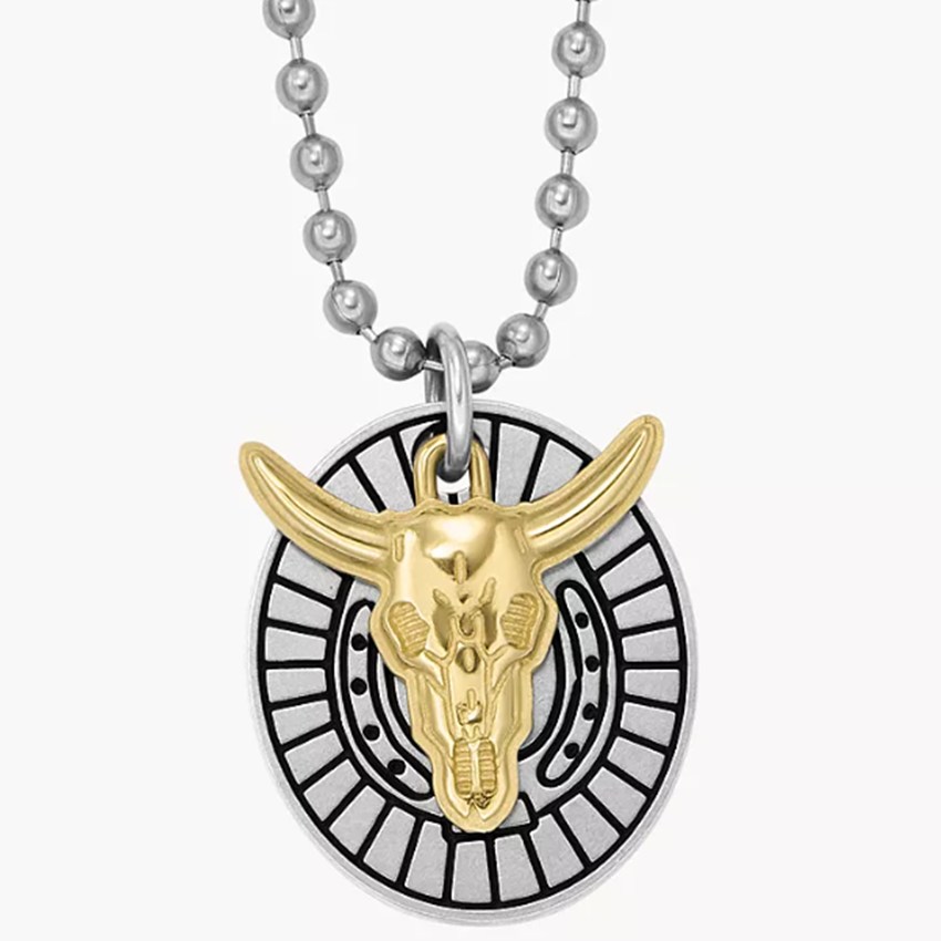 Fossil JOF00921998 Two Tone Herren Halskette