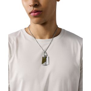 Emporio Armani EGS3179040 Eagle Logo Herren Halskette