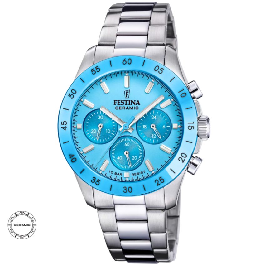 Festina F20693/3 Ceramic Chrono Damenuhr