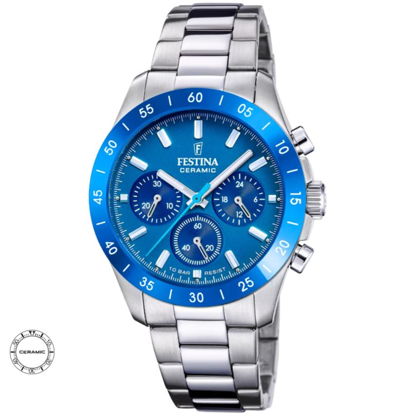 Festina F20693/4 Ceramic Chrono Damenuhr