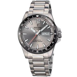 Festina F20698/1 Calendario Titanium Herrenuhr
