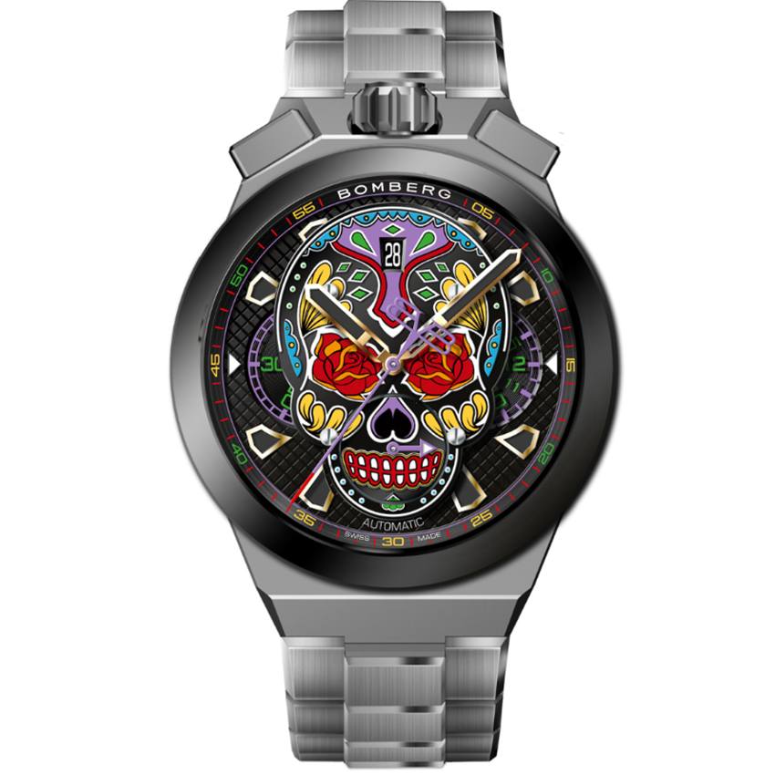 Bomberg Bolt 68 BF44CHASP.04-1.12 Neo Calaveras Herrenuhr