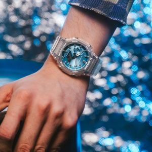 Casio G-Shock GA-2100BM-7A2ER Classic Herrenuhr