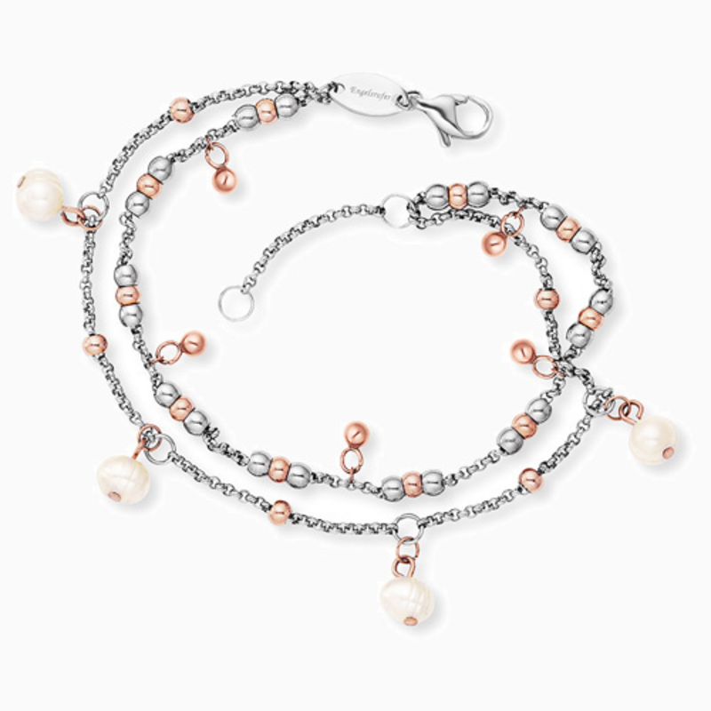 Engelsrufer ERBS-PEARL-BI Boho Damen Fusskette